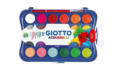 Giotto Water Colour Cake Set 24 Colours