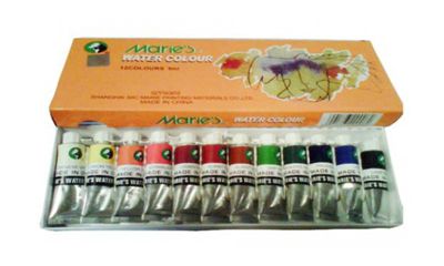 Maries Water Colour 12 Colours 9ml