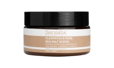 Sensatia Botanicals Cleopatras Rose Sea Salt Scrub