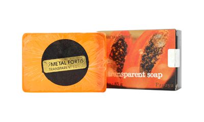 Metal Fortis Papaya Transparent Soap