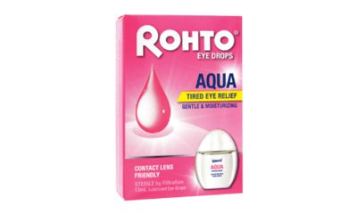 Rohto Eye Drops Aqua Tired Eye Relief