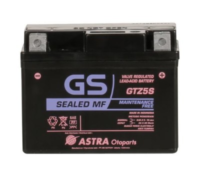 Aki Motor Terbaik - GS ASTRA MF (GSMF-GTZ-5S)